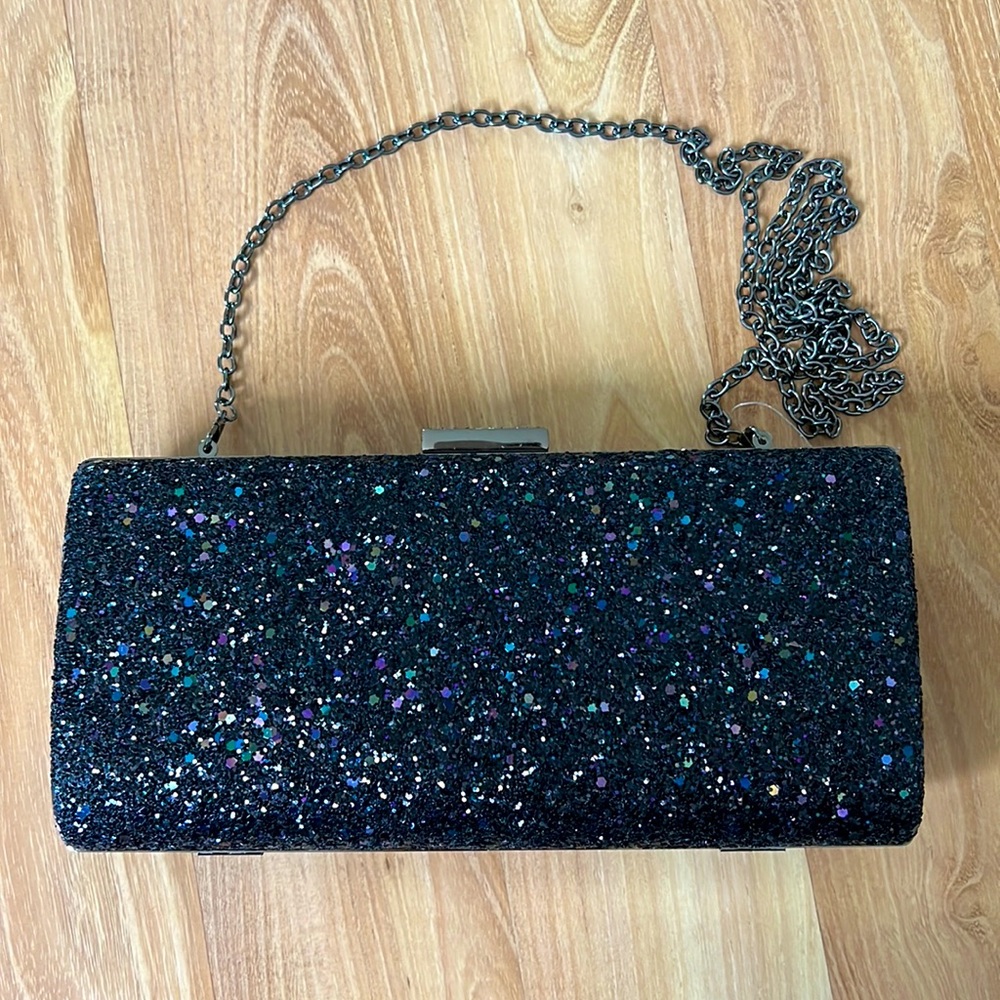 Alessia Crushed Glitter Handbag